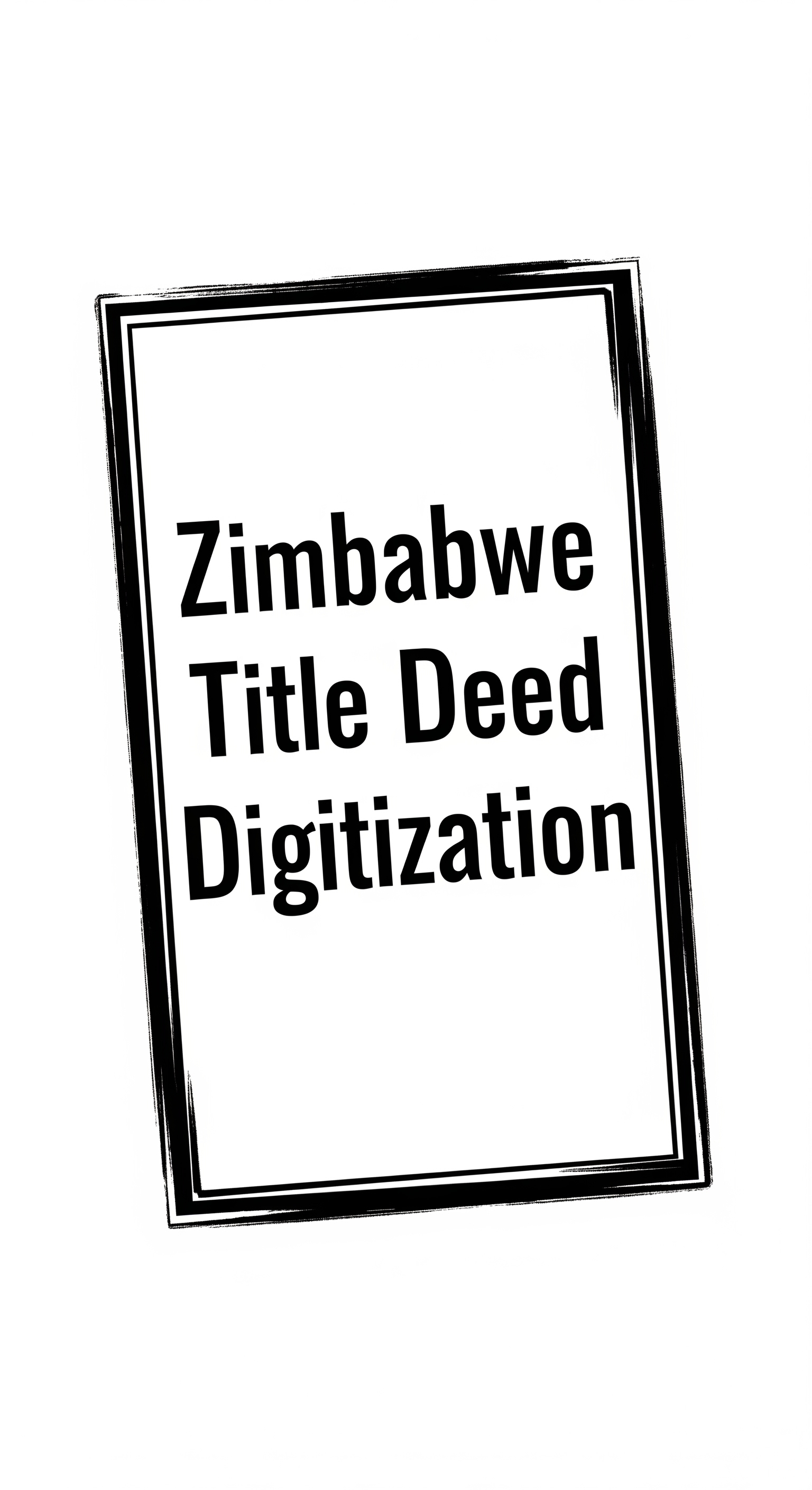 Zimbabwe Title Deed Digitization